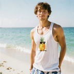 Camiseta Tank Top Playa Piña