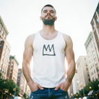 Camiseta Tank Top Gym Royal