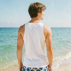 Camiseta Tank Top Playa Piña