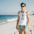 Camiseta Tank Top Playa Faro